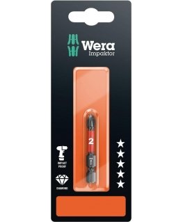 Bit Wera Impactor 851/4 IMP DC, 1 x PH2 x 50 mm, in blister