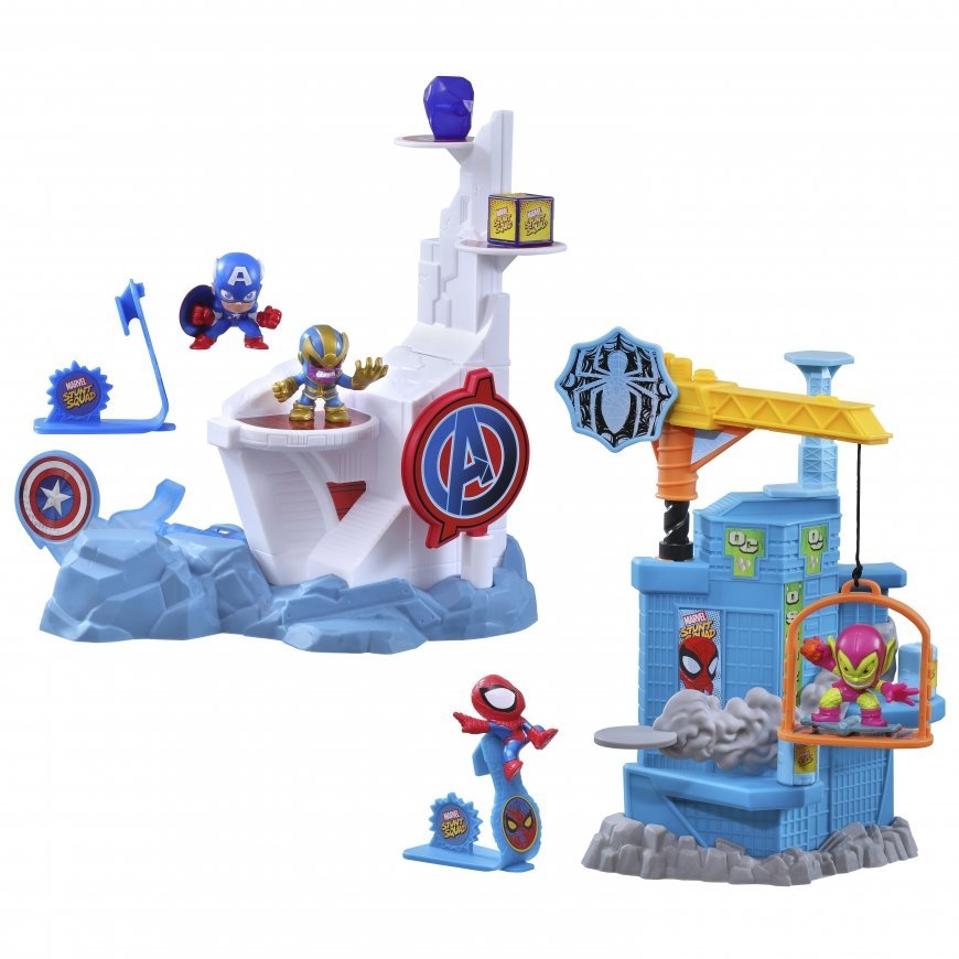 Hasbro Marvel Stunt Squad Smashin` Heroes
