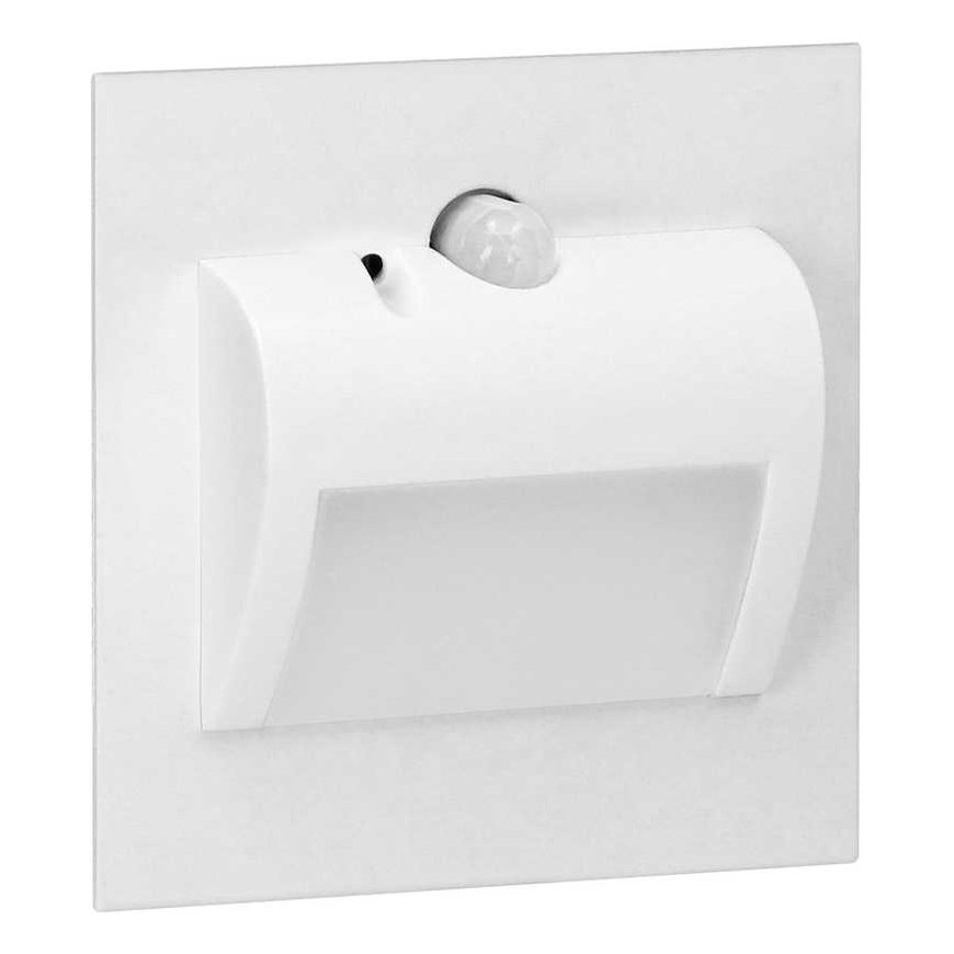 Orno DRACO LED NAUJAS 1.5W, įleidžiamas laiptinės apšvietimas, 12VDC, 30lm, 6000K, baltas, judesio ir prieblandos jutiklis – 3