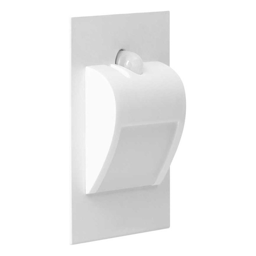 Orno DRACO LED NEW 1.5W, recessed staircase lighting, 12VDC, 30lm, 6000K, white, motion and twilight sensor – 4
