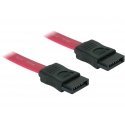 DeLOCK SATA Cable - 0.5m SATA-kaapeli 0,5 m Punainen DeLOCK SATA Cable - 0.5m SATA-kaapeli 0,5 m Punainen