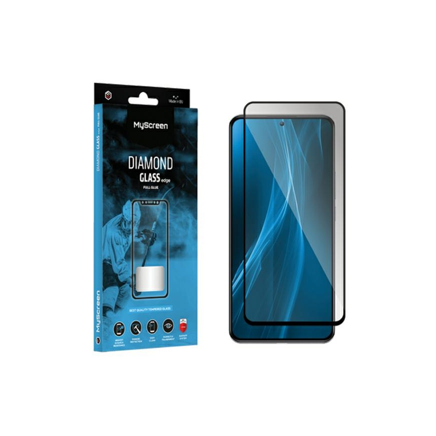 MyScreen MS Diamond Glass Edge FG Vivo Y17s Black/Black Full Glue