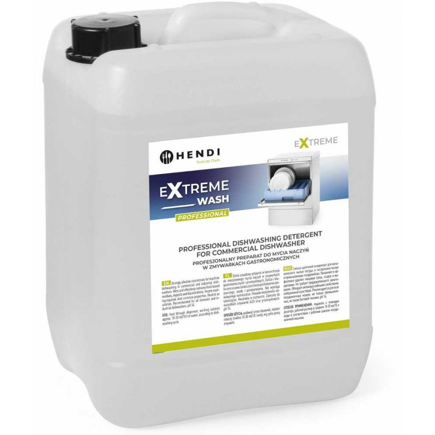 Hendi Washing and rinsing liquid for catering dishwashers SET 10L + 5L – 3