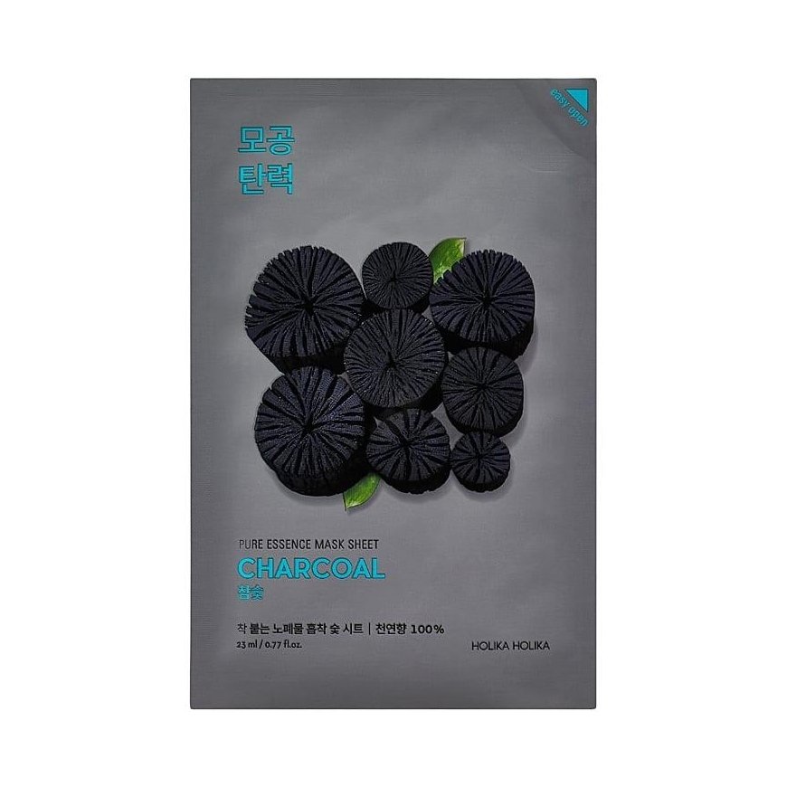 Holika Holika Pure Essence Mask Sheet Charcoal 23 g