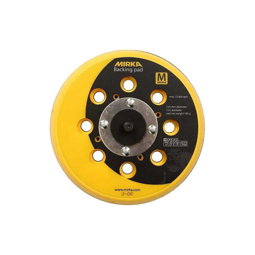 Sanding pad Mirka Ø125 mm medium hard