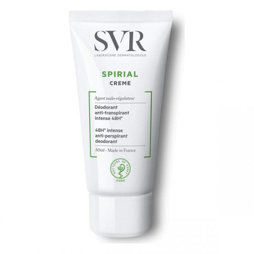 Svr Spirial dezodoranto kremas nuo prakaitavimo 50ml