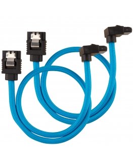 Corsair CC-8900281 SATA-kaapeli 0,3 m Musta, Sininen