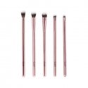 Glov Eye Brushes Rožinė akių makiažo šepetėliai 5vnt