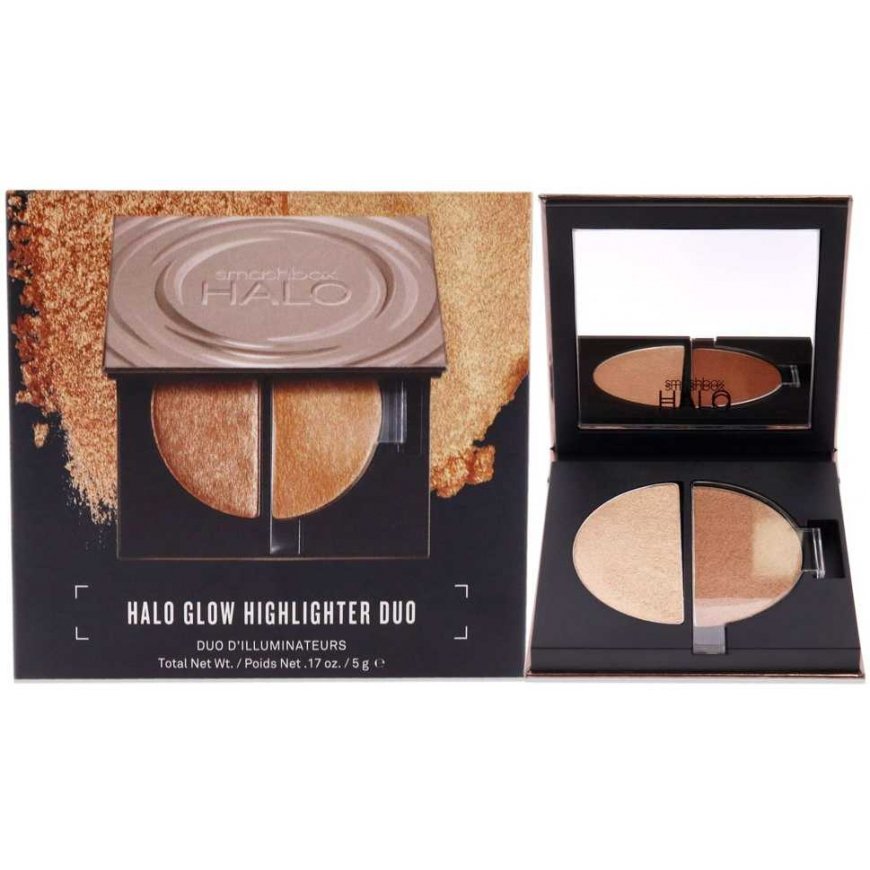 Smashbox, Halo Healthy Glow, Illuminating, Highlighter Palette, Golden Pearl, 5 g – 2