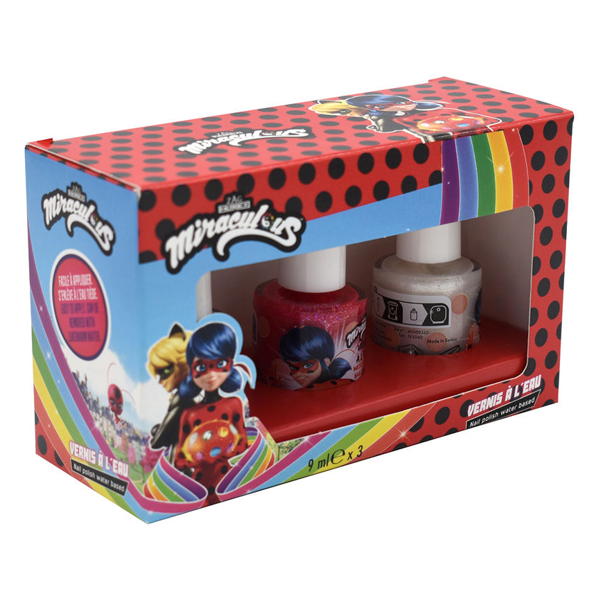 Cartoon Miraculous Lot 3 Pieza