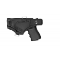 Leather holster for Glock 19 pistol Leather holster for Glock 19 pistol