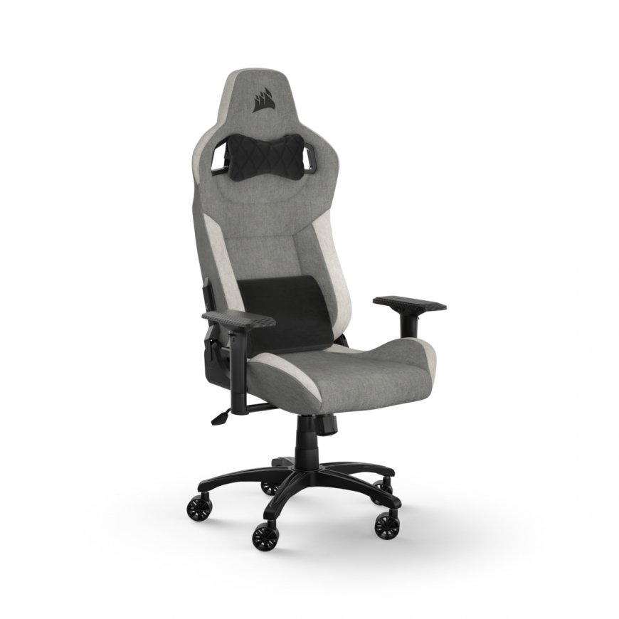 Corsair CF-9010058-WW žaidimų kėdė Kėdė kompiuteriniams žaidimams Tinklelinė sėdynė Pilka