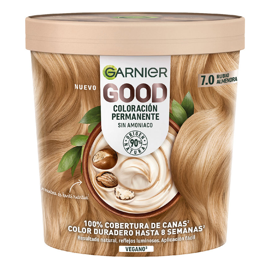 "Garnier" permanent hair dye 7.0 almond blonde 1 pc – 2