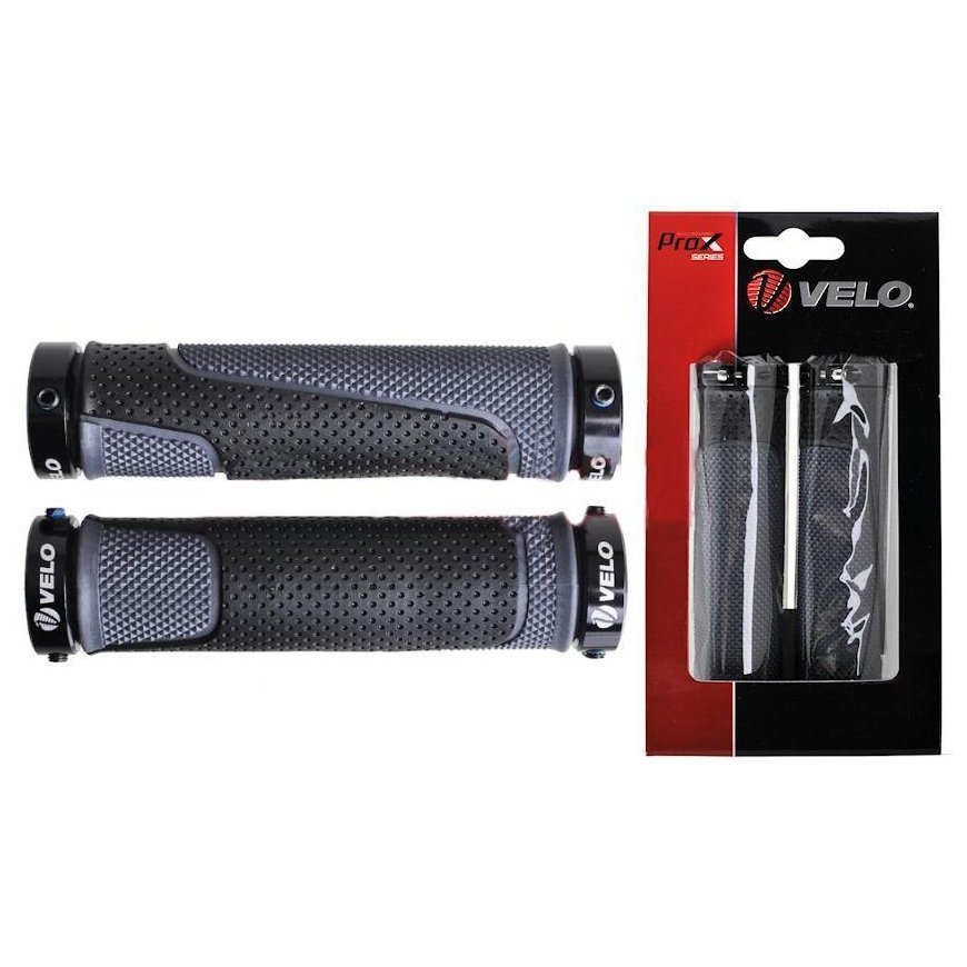 Handlebars Velo ProX VLG-776AD3 129mm GEL Lock-on black-grey – 2