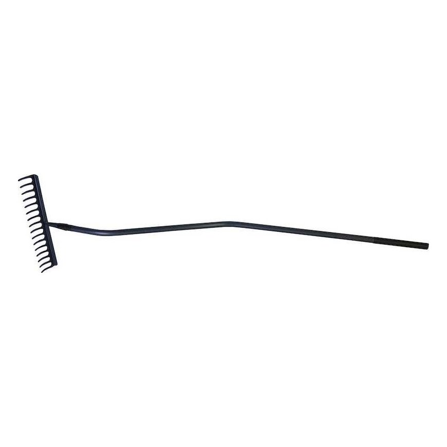 Richmann Rake 16 teeth, metal shaft