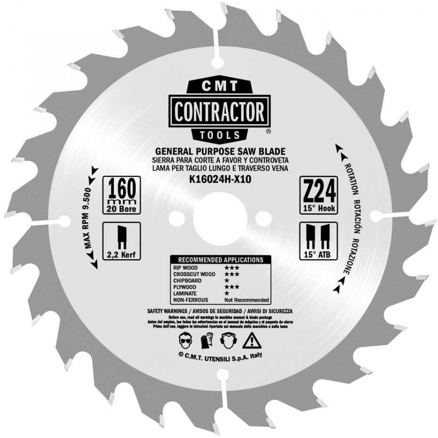 CMT Cutting disc for wood CMT