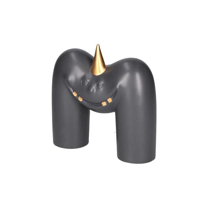 Rituali Domestici Nowoczesna ornament ceramic Glinfluencer - 14.5 cm, Wzór - M – 2