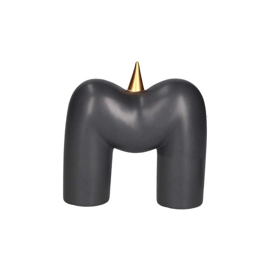 Rituali Domestici Nowoczesna ornament ceramic Glinfluencer - 14.5 cm, Wzór - M – 3