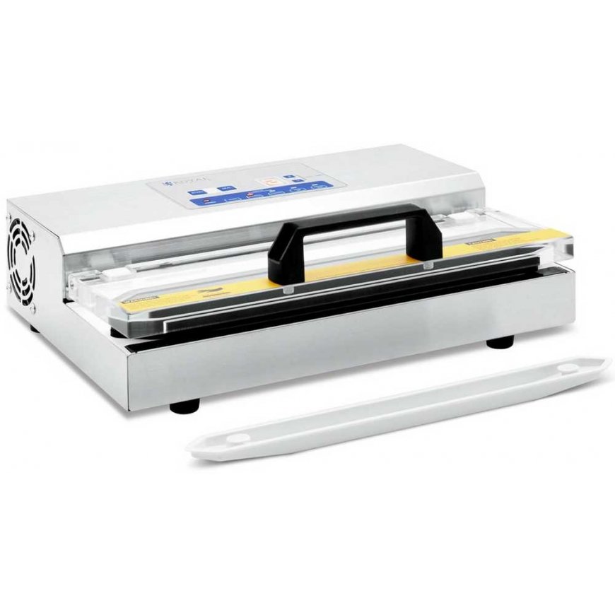 Royal Catering Juostinė vakuuminio pakavimo mašina maistui 31 cm 580 W – 2