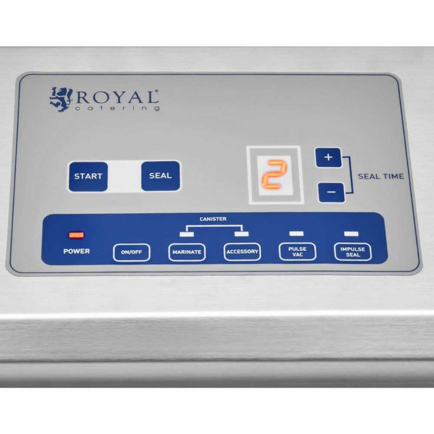 Royal Catering Juostinė vakuuminio pakavimo mašina maistui 31 cm 580 W – 4
