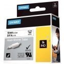 DYMO heat shrink tubing 19x1.5mm black / white DYMO heat shrink tubing 19x1.5mm black / white