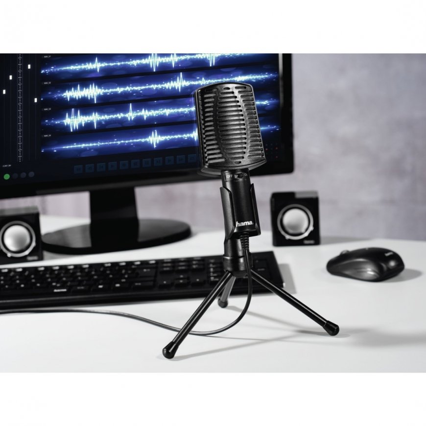Hama MIC-USB Allround Melns – 3
