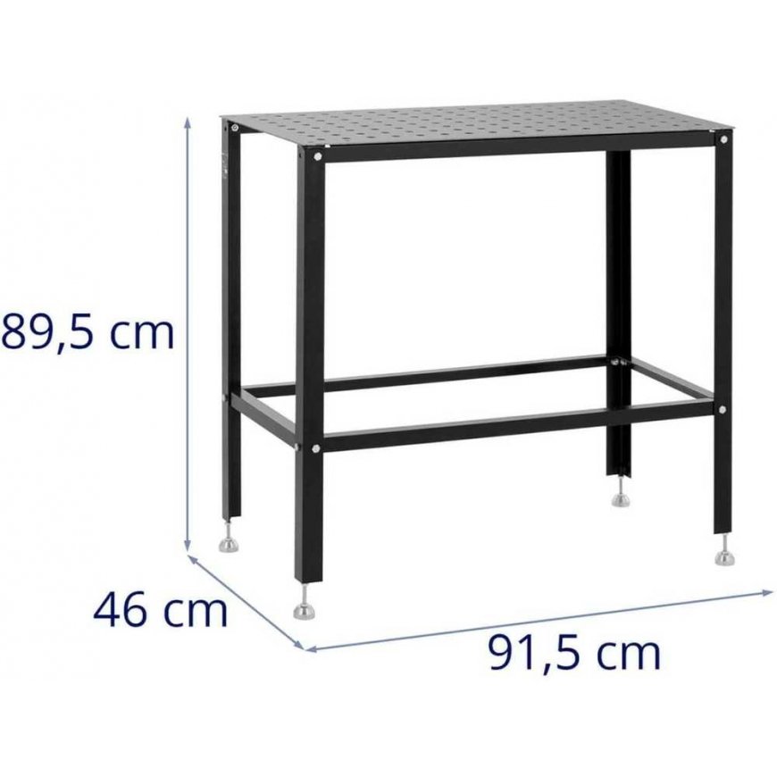 Stamos Germany Assembly welding table perforated top 3 mm 91.5 x 46 cm up to 100 kg – 4