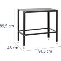 Stamos Germany Assembly welding table perforated top 3 mm 91.5 x 46 cm up to 100 kg Stamos Germany Assembly welding table perforated top 3 mm 91.5 x 46 cm up to 100 kg