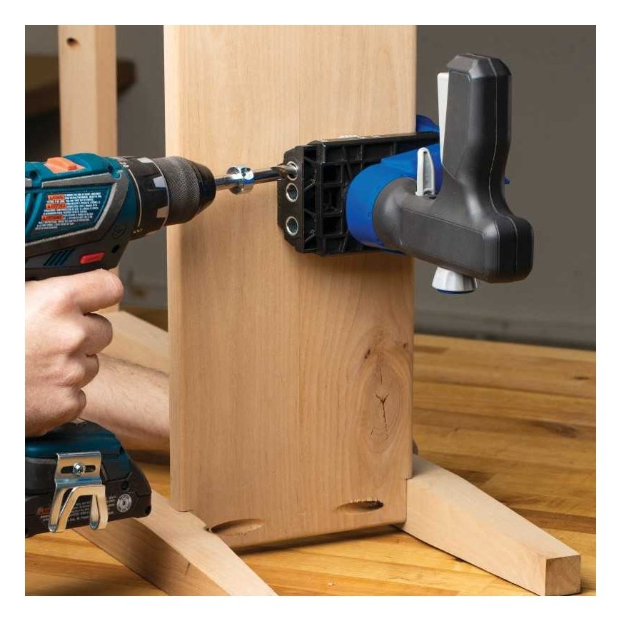 KREG Pocket-Hole Jig 520Pro Kit for Drilling Concealed Joints – 4