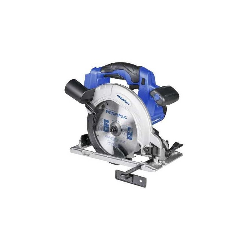 Akumuliatorinis diskinis pjūklas RawlPlug R-PCS18-XS 18 V (be akumuliatoriaus ir pakrovėjo)