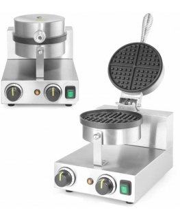 One round waffle maker for Belgian waffles TEFLON, diameter. 190 mm - Hendi 212172