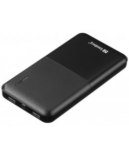 Sandberg 320-34 ārējais akumulators Litija polimērs (LiPo) 10000 mAh Melns