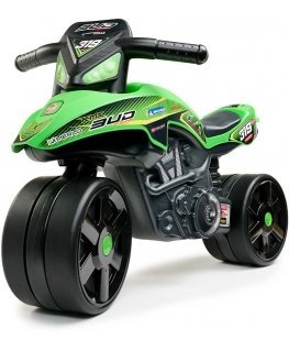 FALK Jeździk Racing Green Motorek Szerokie Koła od 1 roku