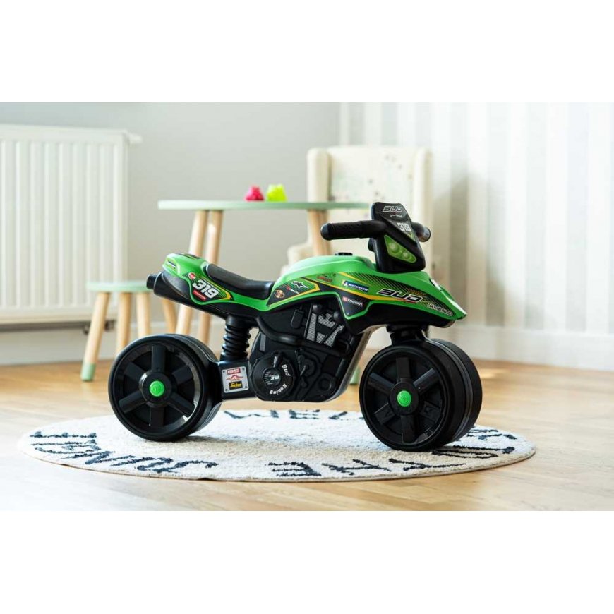 FALK Jeździk Racing Green Motorek Szerokie Koła od 1 roku – 2