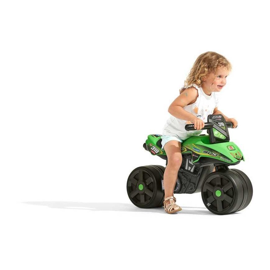 FALK Jeździk Racing Green Motorek Szerokie Koła od 1 roku – 5