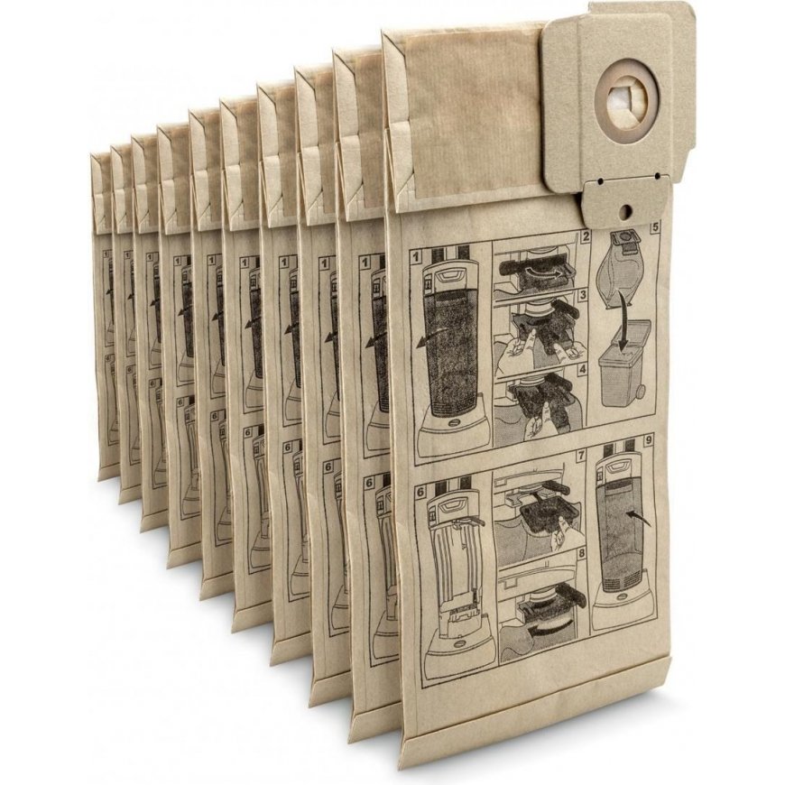 Kärcher Paper filter bags 10 pcs. – 2
