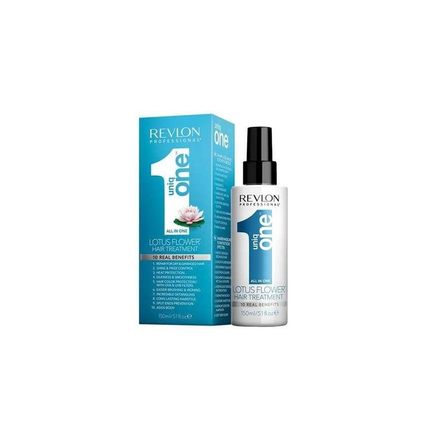 Purškiama plaukų kaukė Revlon Uniq One All In One Lotus Flower Hair Treatment 150ml – 2