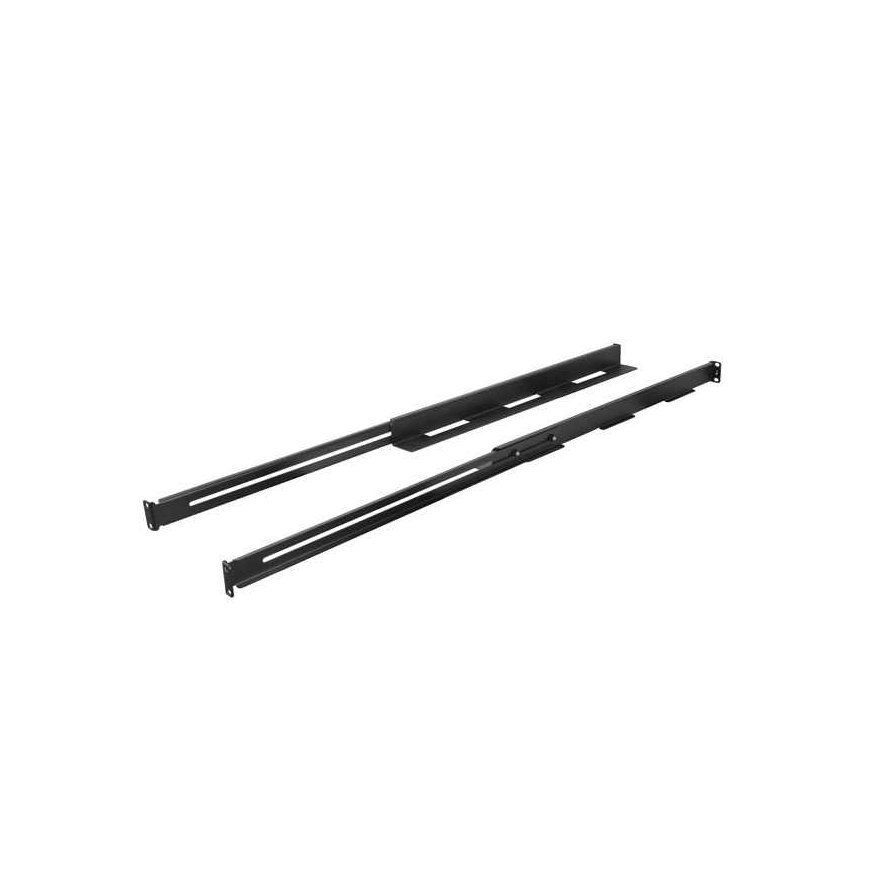 Set SZYN MONTAŻOWYCH DO SZAF RACK 19" PRZESUWNE 650-1090MM Black LANBERG – 3