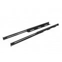 Set SZYN MONTAŻOWYCH DO SZAF RACK 19" PRZESUWNE 650-1090MM Black LANBERG Set SZYN MONTAŻOWYCH DO SZAF RACK 19" PRZESUWNE 650-1090MM Black LANBERG