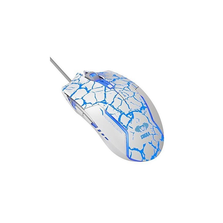 E-blue EMS624WHCAIU pele USB Type-A Optisks 2500 DPI – 4