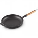 Le Creuset Cast iron pan with wooden handle Ø28cm