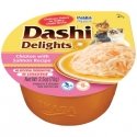 INABA Dashi Delights Kana lõhega puljongis - kassi maiused - 70g INABA Dashi Delights Kana lõhega puljongis - kassi maiused - 70g