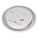 Orno KOKO lamp 2xE27 with microwave motion sensor, 2x40W, white-polypropylene, matte cover-polycarbonate, IP44, IK10 Orno KOKO lamp 2xE27 with microwave motion sensor, 2x40W, white-polypropylene, matte cover-polycarbonate, IP44, IK10