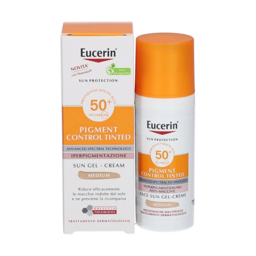Eucerin Pigment Control Tinted Sun Gel-Kreminis SPF 50+ 50 ml