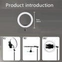 Elight ST10-5 26cm 10W LED Light Ring with Phone holder + 0.5m M