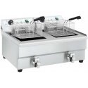 Royal Catering Keptuvė, dviejų kamerų maitinimo gruzdintuvė su čiaupais, 230V 2x16L Royal Catering Keptuvė, dviejų kamerų maitinimo gruzdintuvė su čiaupais, 230V 2x16L