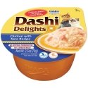 INABA Dashi Delights chicken tuna bouillon - cat treat - 70g INABA Dashi Delights chicken tuna bouillon - cat treat - 70g