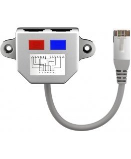 Goobay 68908 võrgukaabel Hõbe 0,15 m Cat5