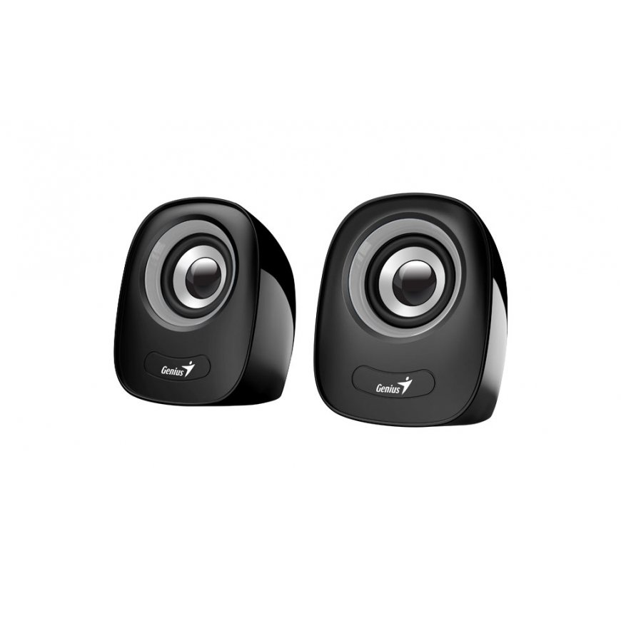 Genius Computer Technology SP-Q160 loudspeaker 1-way Black, Grey Wired 6 W