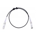 Extralink EX.2268 InfiniBand/fibre optic cable 1 m SFP+ DAC Musta Extralink EX.2268 InfiniBand/fibre optic cable 1 m SFP+ DAC Musta